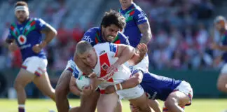 NRL Rd 6 - Dragons v Warriors