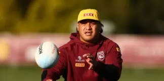 Queensland Maroons Training Session