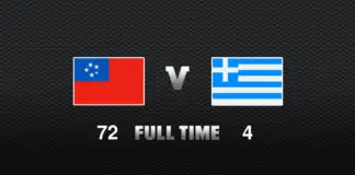 FULL TIME: Samoa vs Greece - Round 2, 2022
