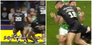 WATCH: New Zealand star in hot water after "dog shot" on Ireland opponent