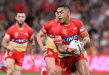 NRL Rd 4 - Dolphins v Broncos