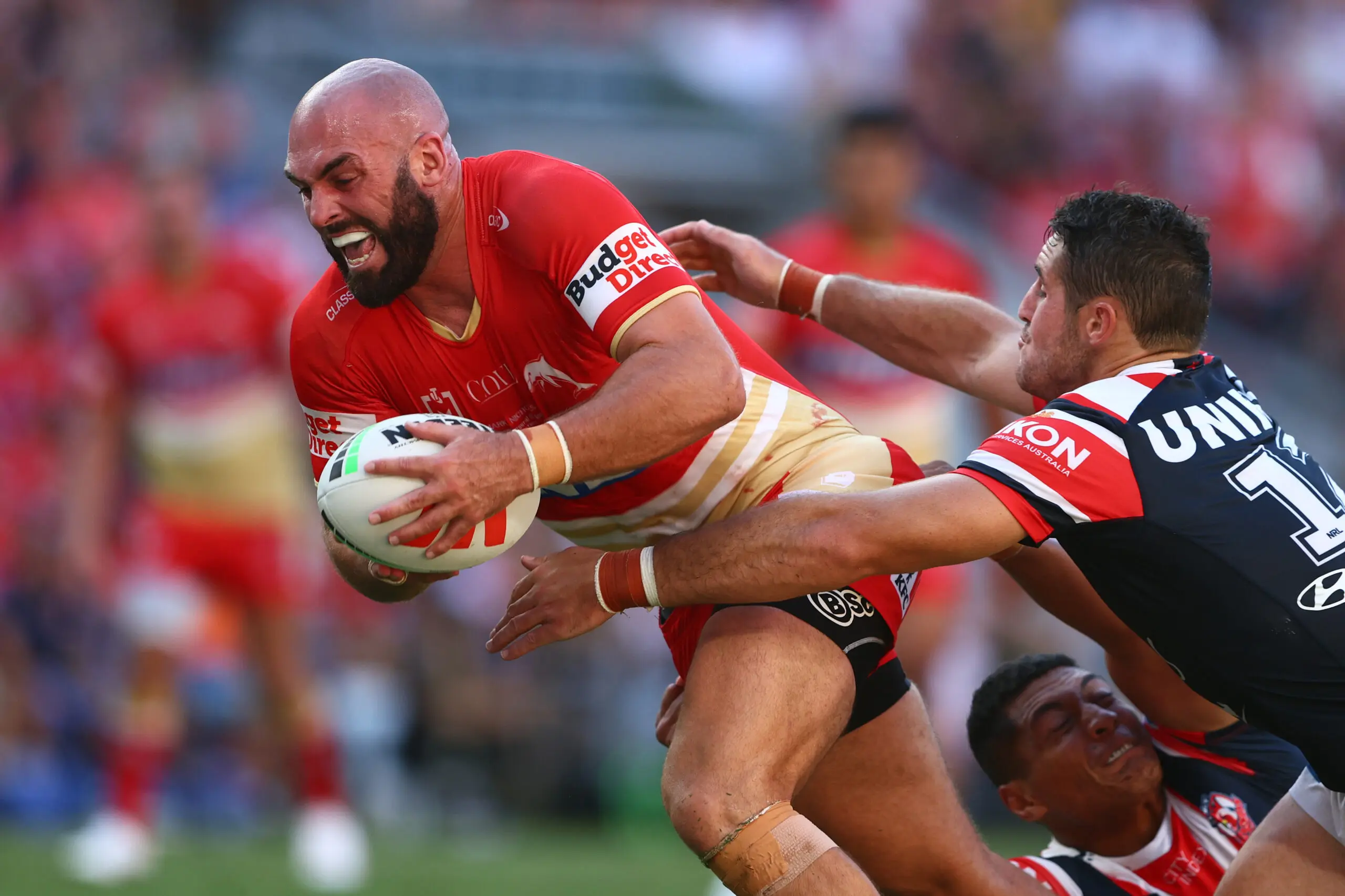 NRL Rd 1 - Dolphins v Roosters