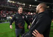 NRL Rd 12 - Dragons v Roosters