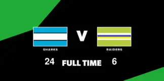 FULL TIME: Sharks vs Raiders – Round 27, 2023 FULL TIME: Sharks vs Raiders - Round 27, 2023