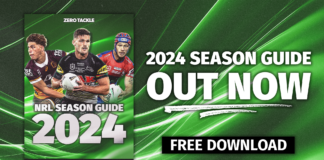 Your ultimate guide to the 2024 NRL Season available now Zero Tackle 2024 NRL Season Guide - Free Download