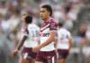 ‘Lehi is hurting’: Hopoate defends son after sickening Katoa collision NRL Pre-Season - Sea Eagles v Rabbitohs