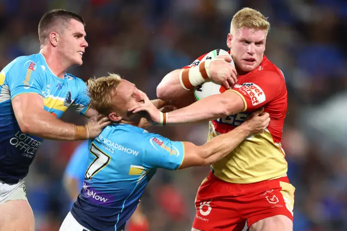 NRL Rd 4 - Titans v Dolphins