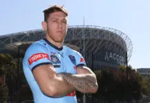 Cronulla Sharks captain Cameron McInnes in sights of another NRL side NSW Blues Media Day