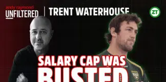 "Salary cap was busted": Waterhouse explains English move, speaks on time at Warrington