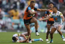 NRL Rd 15 -  Tigers v Titans