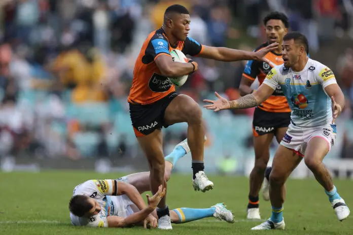 NRL Rd 15 - Tigers v Titans