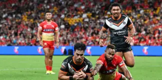 NRL Rd 5 -  Dolphins v Tigers