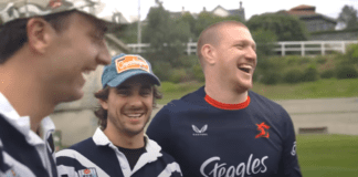 Viral social media influencers "dropped" by NRL players launch Olympic coverage