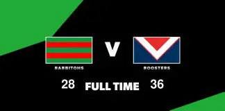 FULL TIME: Rabbitohs vs Roosters – Round 27, 2024 FULL TIME: Rabbitohs vs Roosters - Round 27, 2024