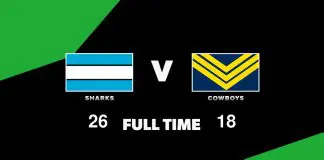 FULL TIME: Sharks vs Cowboys – Finals Week 2, 2024 FULL TIME: Sharks vs Cowboys - Finals Week 2, 2024