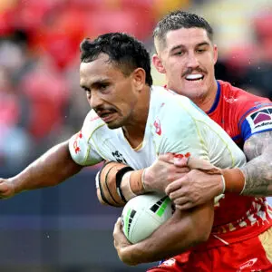 NRL Rd 8 -  Dolphins v Knights