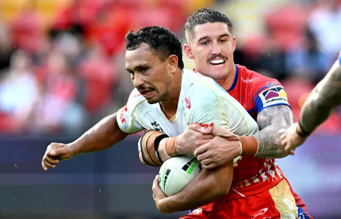 NRL Rd 8 - Dolphins v Knights