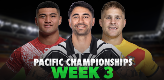 Pacific Championships Week 3 Team Lists
