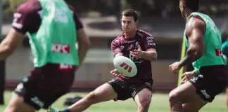 Rising Sea Eagles star gets his chance after Fogarty fails to overcome injury Joey Walsh in action. (Photo: Joel Seeto (Manly Media))