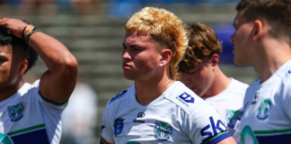 Tyson Hansen from the New Zealand Warriors