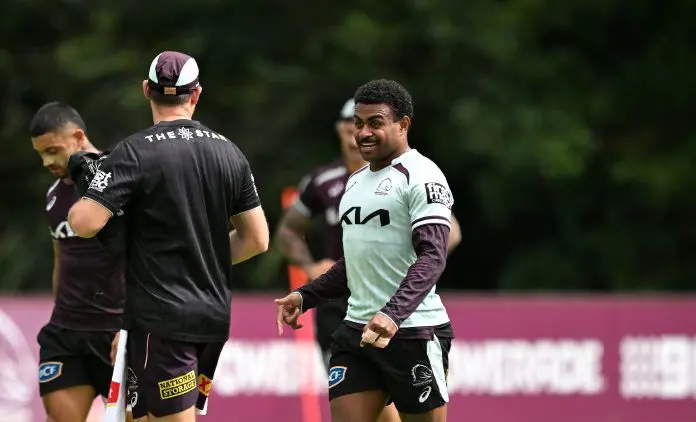 Brisbane Broncos Training Session