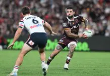 Reyno Reunion?: Broncos skipped linked with stunning Sydney switch BRISBANE, AUSTRALIA - APRIL 11: Adam Reynolds of the Broncos passes during the round six NRL match between Brisbane Broncos and Sydney Roosters at Suncorp Stadium, on April 11, 2025, in Brisbane, Australia. (Photo by Bradley Kanaris/Getty Images)