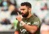 CANBERRA, AUSTRALIA - JUNE 08: Alex Johnston of the Rabbitohs warms up before the round 14 NRL match between Canberra Raiders and South Sydney Rabbitohs at GIO Stadium, on June 08, 2025, in Canberra, Australia. (Photo by Mark Nolan/Getty Images)