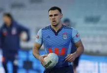 Potential Lomax replacement puts hand up for Origin debut NSW Blues State of Origin Squad Training Session