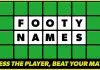 Can you name the hidden rugby league star? NRL Footy Names