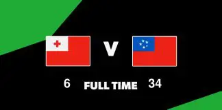 FULL TIME: Samoa vs Tonga – Week 2, 2025