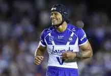NRL pre-season challenge: Week 2 team lists SYDNEY, AUSTRALIA - MARCH 16: Stephen Crichton of the Bulldogs celebrates victory during the round two NRL match between Canterbury Bulldogs and Gold Coast Titans at Belmore Sports Ground, on March 16, 2025, in Sydney, Australia. (Photo by Jeremy Ng/Getty Images)