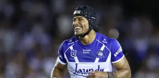 NRL pre-season challenge: Week 2 team lists SYDNEY, AUSTRALIA - MARCH 16: Stephen Crichton of the Bulldogs celebrates victory during the round two NRL match between Canterbury Bulldogs and Gold Coast Titans at Belmore Sports Ground, on March 16, 2025, in Sydney, Australia. (Photo by Jeremy Ng/Getty Images)