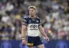 Cowboys confirm travelling squad for Las Vegas opener TOWNSVILLE, AUSTRALIA - JULY 12: Tom Dearden of the Cowboys looks on during the round 19 NRL match between North Queensland Cowboys and Canterbury Bulldogs at Queensland Country Bank Stadium, on July 12, 2025, in Townsville, Australia. (Photo by Ian Hitchcock/Getty Images)