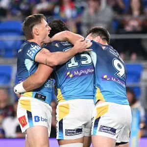 NRL Rd 25 – Titans v Warriors