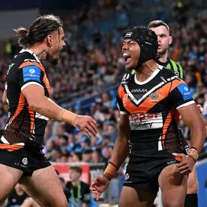NRL Rd 27 – Titans v Wests Tigers