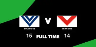 FULL TIME: Bulldogs vs Dragons – Round 1, 2026 LIVE: Bulldogs vs Dragons – Round 1, 2026