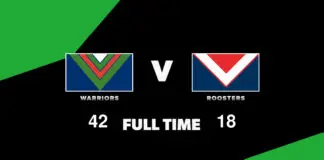 FULL TIME: Warriors vs Roosters – Round 1, 2026 LIVE: Warriors vs Roosters – Round 1, 2026