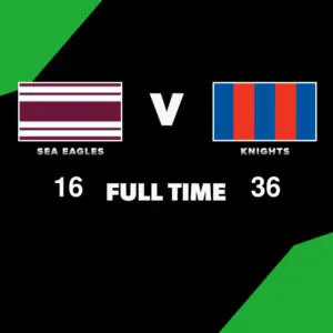 LIVE: Sea Eagles vs Knights – Round 2, 2026