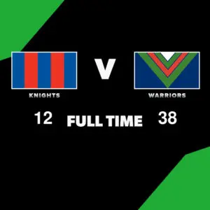 LIVE: Knights vs Warriors – Round 3, 2026
