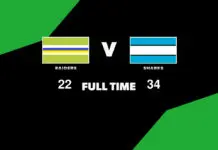 LIVE: Raiders vs Sharks – Round 4, 2026