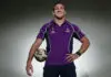 MELBOURNE, AUSTRALIA - MARCH 20:  Ryan Hoffman of the Melbourne Storm, playing his 200th game tomorrow night, poses during a Melbourne Storm NRL media session at AAMI Park on March 20, 2013 in Melbourne, Australia.  (Photo by Michael Dodge/Getty Images)