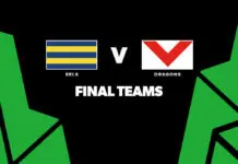 FINAL TEAMS: Eels vs Dragons – Round 3, 2026