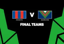 FINAL TEAMS: Knights vs Warriors – Round 3, 2026