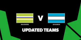 Updated Team Lists: Raiders vs Sharks – Round 4, 2026 Updated Team Lists: Raiders vs Sharks – Round 4, 2026