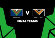 FINAL TEAMS: Warriors vs Wests Tigers – Round 4, 2026