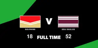FULL TIME: Dolphins vs Sea Eagles – Round 5, 2026 LIVE: Dolphins vs Sea Eagles – Round 5, 2026