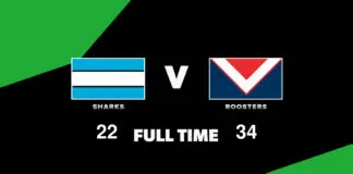 FULL TIME: Sharks vs Roosters – Round 6, 2026 LIVE: Sharks vs Roosters – Round 6, 2026