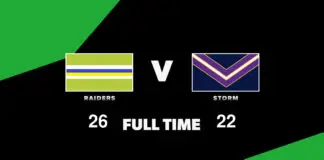 FULL TIME: Raiders vs Storm – Round 7, 2026 LIVE: Raiders vs Storm – Round 7, 2026