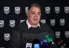 SYDNEY, AUSTRALIA - JUNE 06:  Newly announced Perth Bears head coach Mal Meninga speaks to the media during a NRL media opportunity at Rugby League Central on June 06, 2025 in Sydney, Australia.  (Photo by Matt King/Getty Images)