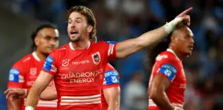 Gutherson speaks on double Flanagan axing NRL Rd 4 – Titans v Dragons